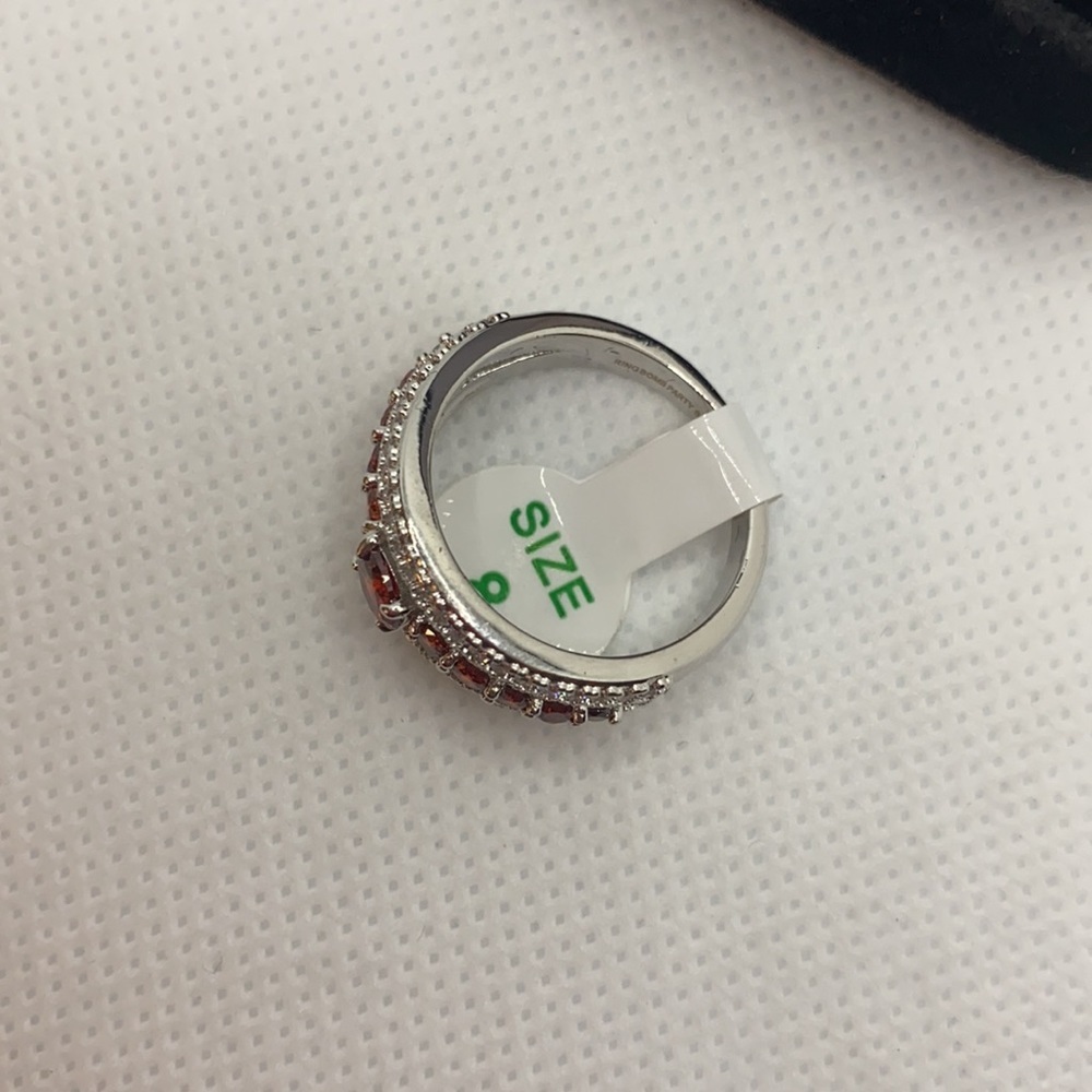 Ruby red ring size 6 - Picture 3 of 4